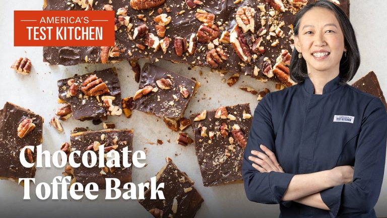 How to Make Chocolate-Toffee Bark | America’s Test Kitchen (S24 E16)