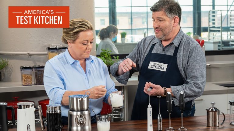 The Best Milk Frothers (Handheld and Countertop) | America’s Test Kitchen (S24 E4)