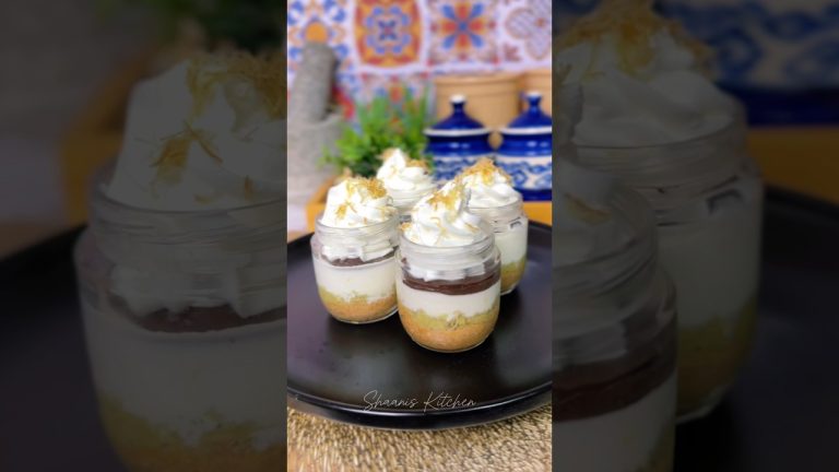 Cheesecake Shots | No-Bake Dessert in Minutes! #CheesecakeShots #EasyPartyDesserts #videoshorts