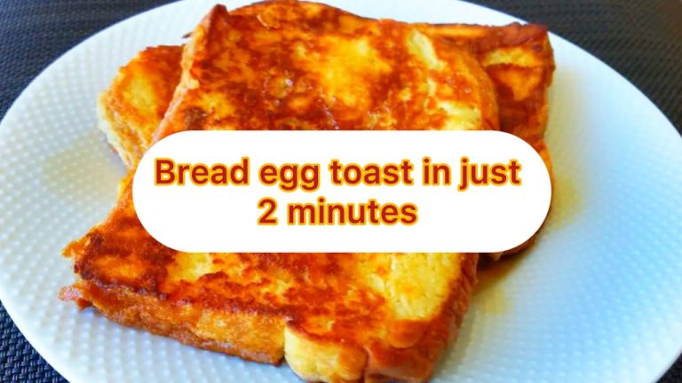 Bread egg Toast | easy & tasty toast recipe | indian fusion food