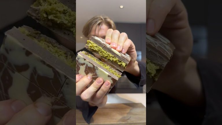 Dubai-Schockolade mit Reisnudeln #rezept