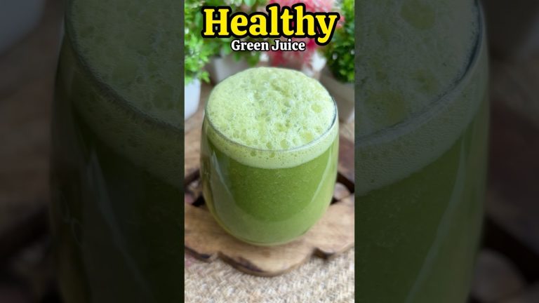 Healthy Green Juice 🥒🍎❤️