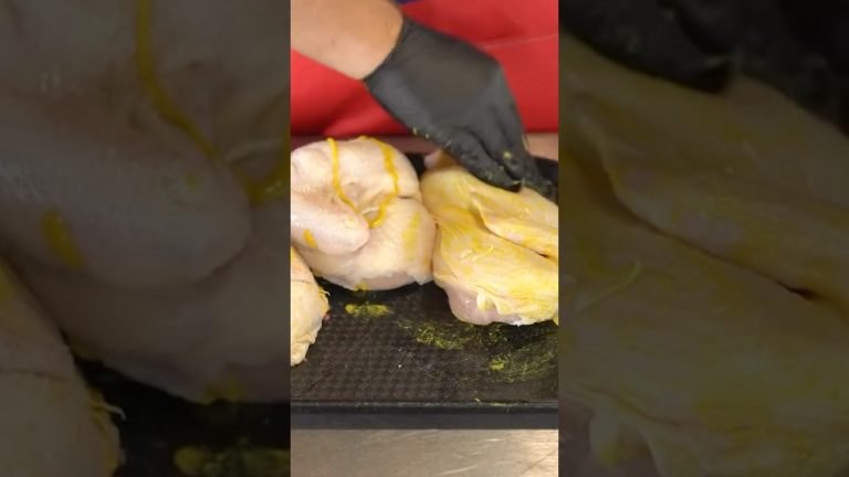I Use Mustard As A Binder For My BBQ Chicken What Do You Use??? #bbq #chicken #youtubeshorts