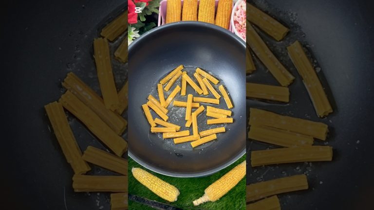 Popcorn recipe with long yellow snacks #popcorn #food #shorts #trending