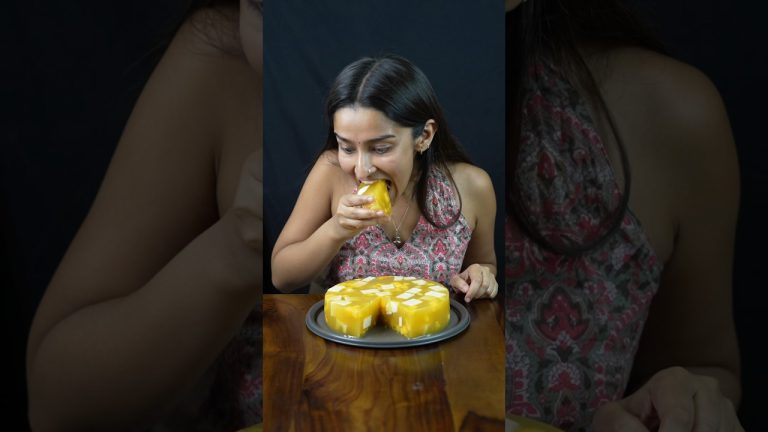 Mango jelly cake 🥭