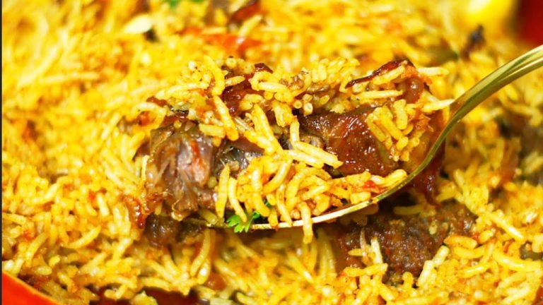 Instant Pot Beef Biryani | Instant Biryani Recipe