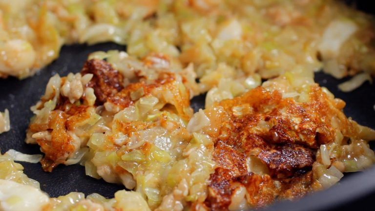 Tokyo-Style Savory Seafood Pancakes: How to Make Gooey & Crispy Monjayaki at Home