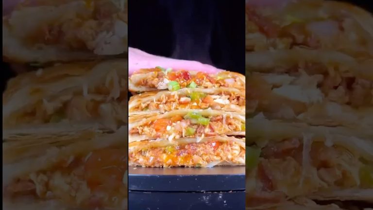 Crunchy BBQ Chicken Hot Pocket ASMR