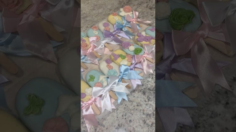 Making my daughter’s butterfly cake popsicles. #chrissydaily #cakesickles #mommydiy