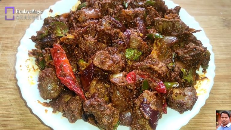 Chicken Liver Masala Fry | Easy Starter Recipes | Chicken Recipes | Indian Dinner Recipes