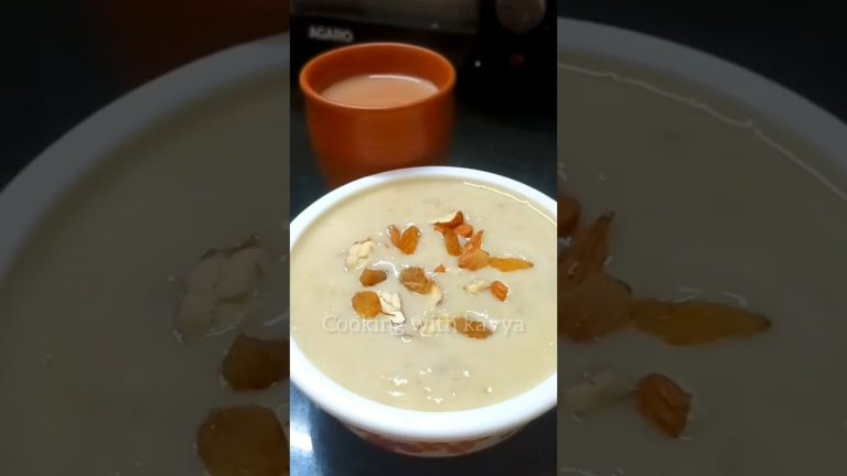 Milk Oats Recipe For Weight Loss /Quick and Easy Breakfast option #viralvideo #viralshorts#shorts