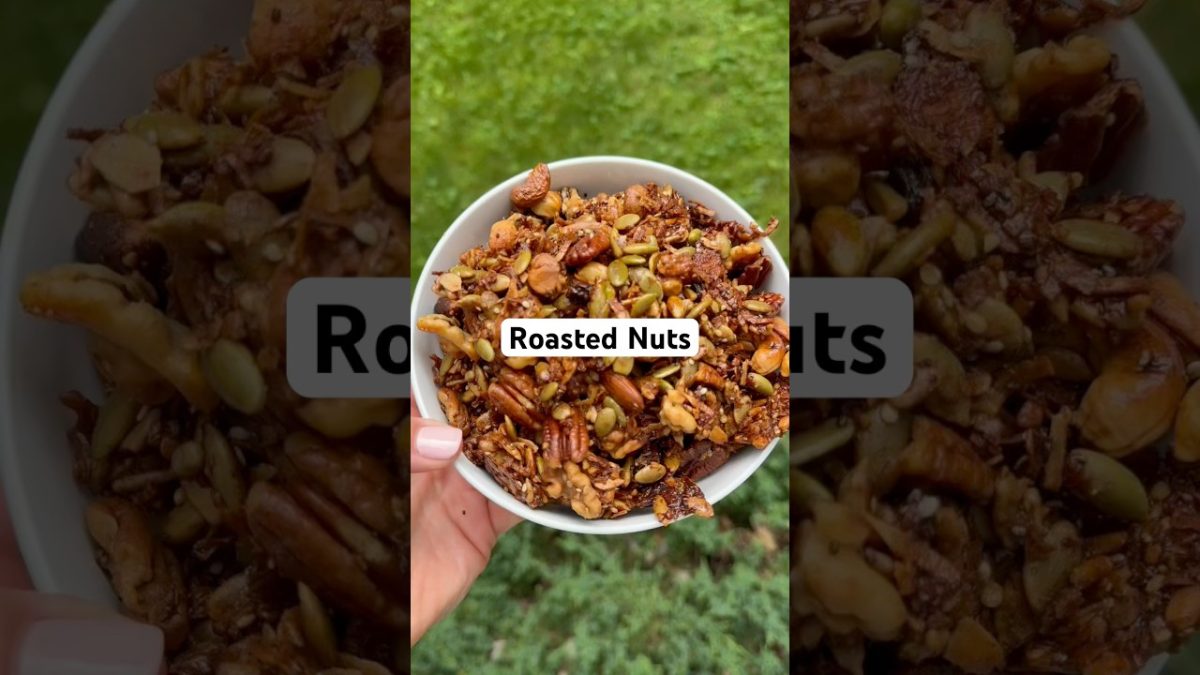 Cinnamon Roasted Nuts Recipe | Sweet, Crunchy & Easy Snack! 🥜✨
