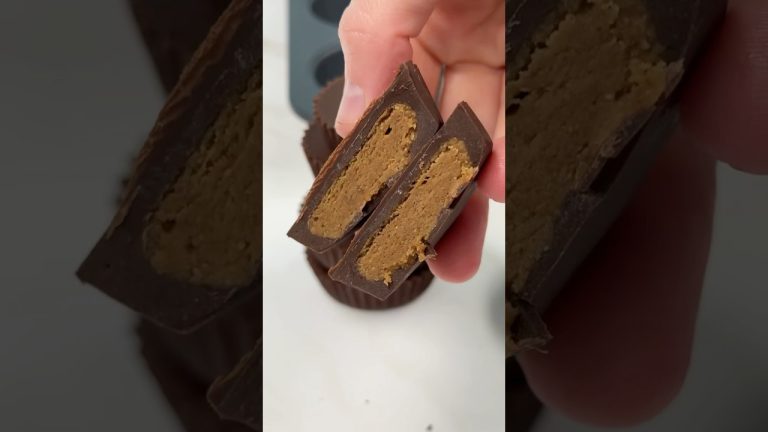 🍫🥜 Easy 4 & 6 Ingredient Homemade Reeses PB Cups