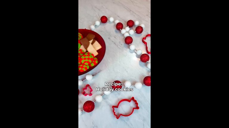 Recipe: Holiday cookies ​