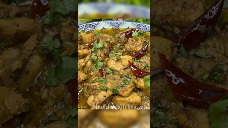 Kate Masale Ka Chicken 🍗👌✨ #chickenrecipe #chicken #munishaskitchen