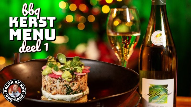 Kerstmenu 2024 deel 1 | Voorgerecht op de BBQ!