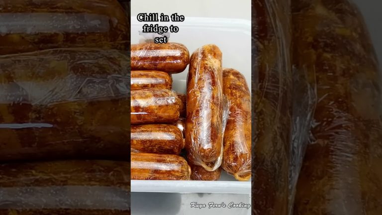 EASIEST SKINLESS PORK LONGANISA!!! #kuyafernscooking #skinlesslonganisa