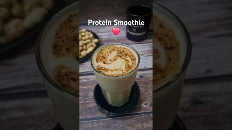 Healthy & Tasty Protein Smoothie  | मूँगफली की सबसे पौष्टिक रेसिपी | #shorts #ytshorts #viralvideo