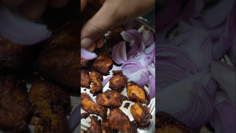 தள்ளு வண்டி கடை Chicken 65 Recipe #shorts