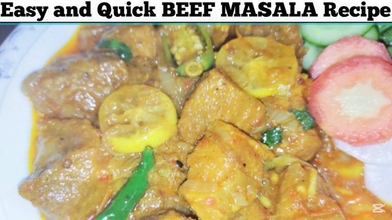 Beef Masala Recipe by seemeAnsari | Easy and Quick Idea for Dinner & Lunch | Beef Recipe |