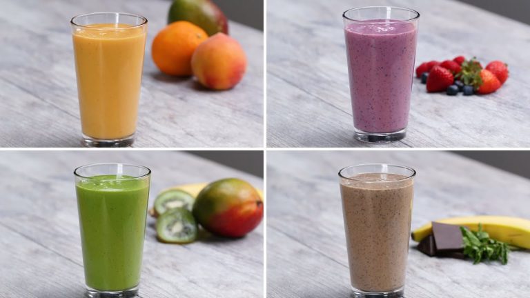 Silken Smoothies 4 Ways
