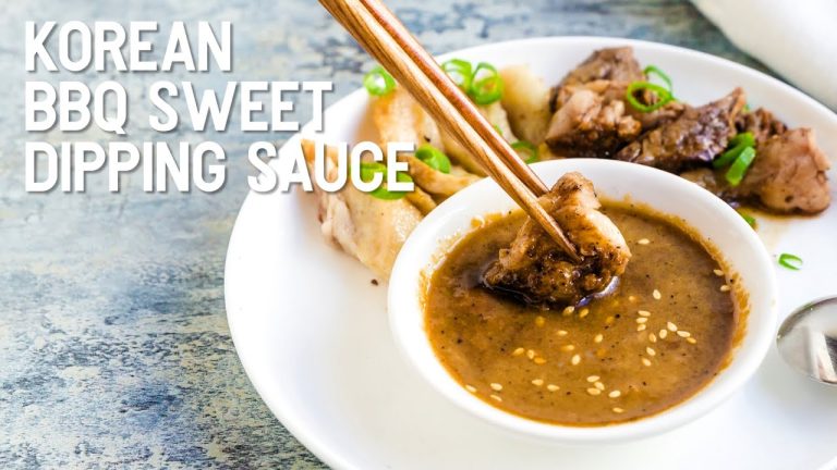 Korean BBQ Sweet Dipping Sauce