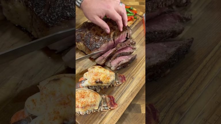 Don’t screw up your surf and turf!