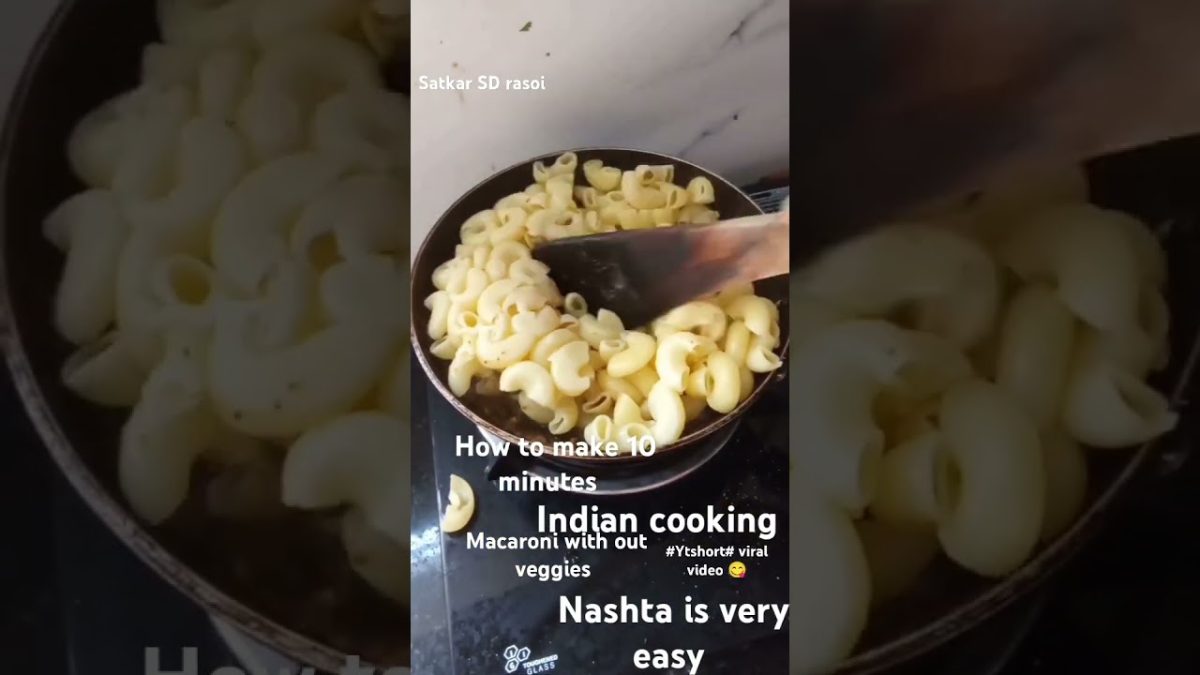 Kaise banaye Macaroni How to Make simpal macaroni breakfast #ytshort viral video#Cookwith SD 🌹👍😋♥️