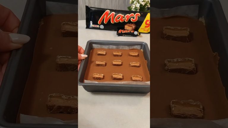 No bake Mars slice 😋😋#shorts
