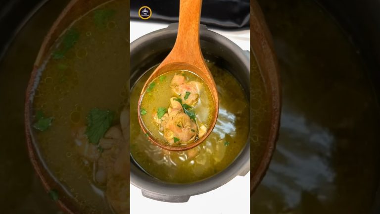 The Best Healing Chicken Soup for Chilly Winters | Healthy Chicken Soup Recipe | Easy Chicken Sorba