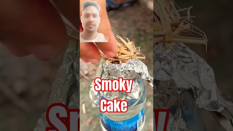 Smoky Cake: The BBQ Dessert! #shorts #funny