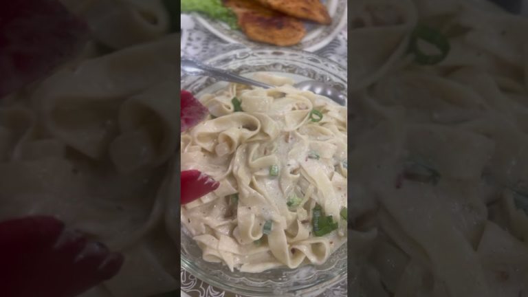 Cream cheese Chicken Alfredo Pasta Recipe By Cook With Hafeeza