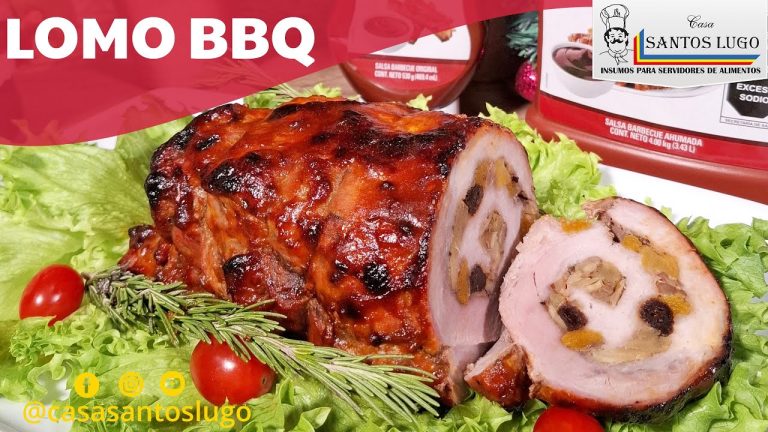 Receta de LOMO BBQ ⭐Para Cena Navideña ⭐