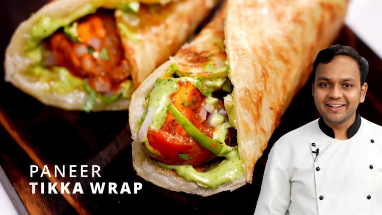 Paneer Tikka Wrap – Work From Home Recipes – Easy Paneer Rolls / CookingShooking
