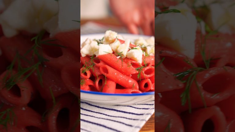 Pancar Soslu Makarna 😋🍝🍝🍝 #yemekcom #pancar #makarnasosları