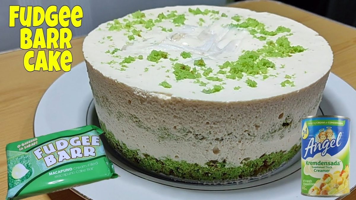 FUDGEE BARR CAKE | 2 Ingredient Recipe | No Bake | No Steam | No Cook