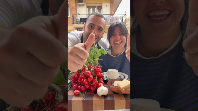 Fusilli allo scarpariello 🍝 🍅🍋 #chefruben #food #scorzadilimone #cucinaconruben