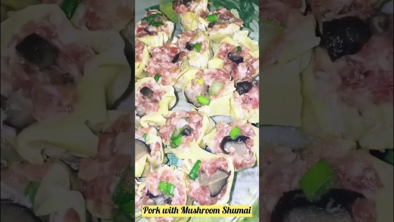 Pork Mushroom Siomai