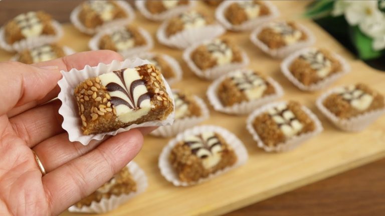 just 3 ingredients, quick treats for your family, no sugar, no baking! no flour !melts in your mouth