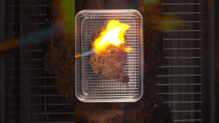 RIB EYE CON AJO Y CHILTEPIN 🔥🥩 #shorts