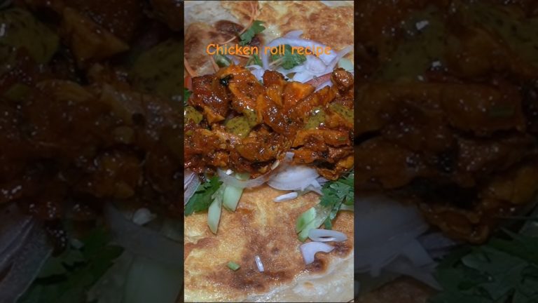 Chicken Roll Recipe🔥