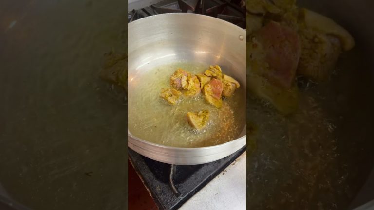 Perfect Fried Pork Shoulder // Griot 🇭🇹 using Neguess Creole Haitian Epis #griot #pork #recipe