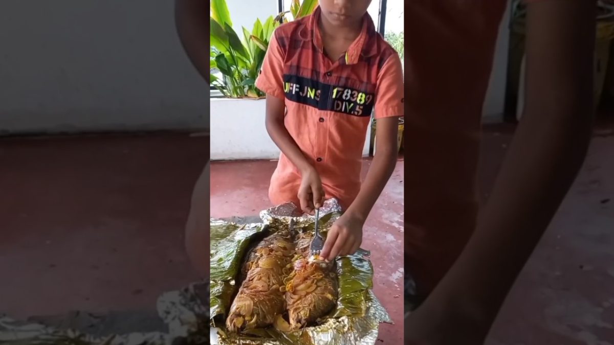 BAKED FISH in traditional oven 😋 🐠🐟🦈 #shorts #youtube #trending #fish