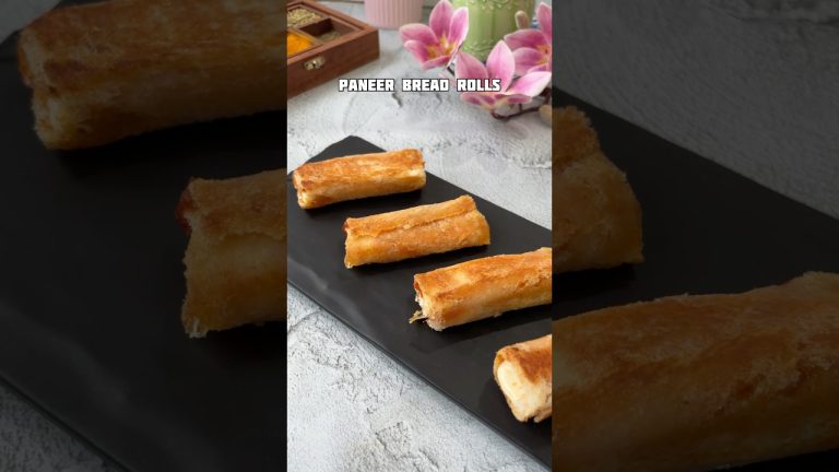 Day:-8 paneer bread rolls #ilovedesichinese #chingssecret #recipe #food #breadrolls #yt #shorts