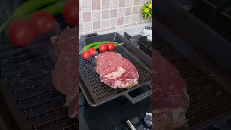 Evde Steak Et Tarifi ❗ Döküm Tavada Antrikot Et Pişirme
