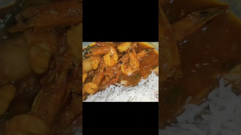 “Spicy Masala Prawns Recipe | Easy & Flavorful Seafood Dish!”||😍🔥😋🍤||#shorts#ytshorts#quickrecepies