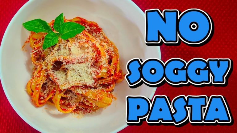 How to Make Perfectly Cooked AL DENTE Pasta if You Always Over Cook.