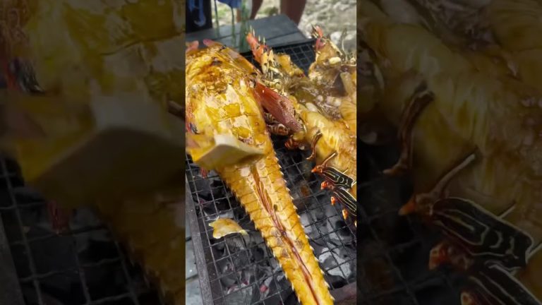 masarap na grilled lobster 🦞🦞😋😋 #boykubkub #islandlifestyle  #buhayprobinsya #seafoodrecipes