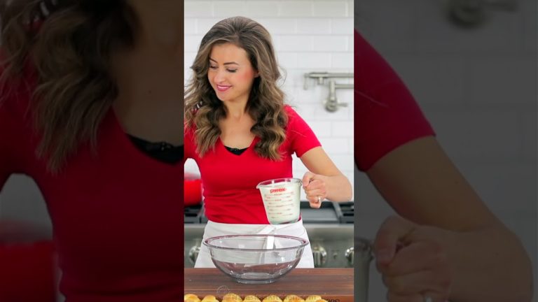 The Easiest Cream Puffs You'll Ever Make! #shorts