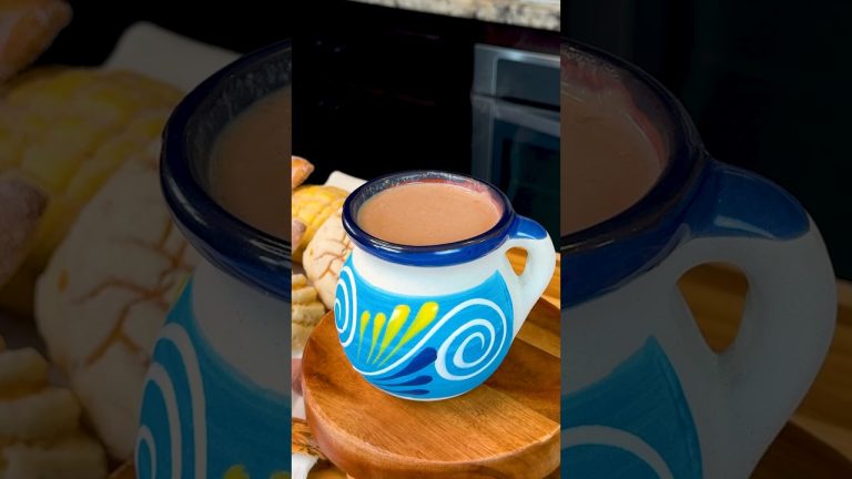 How to Make the best Champurrado Easy Recipe (Mexican Hot Chocolate) #shorts